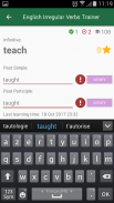 English Irregular Verbs screenshot 5