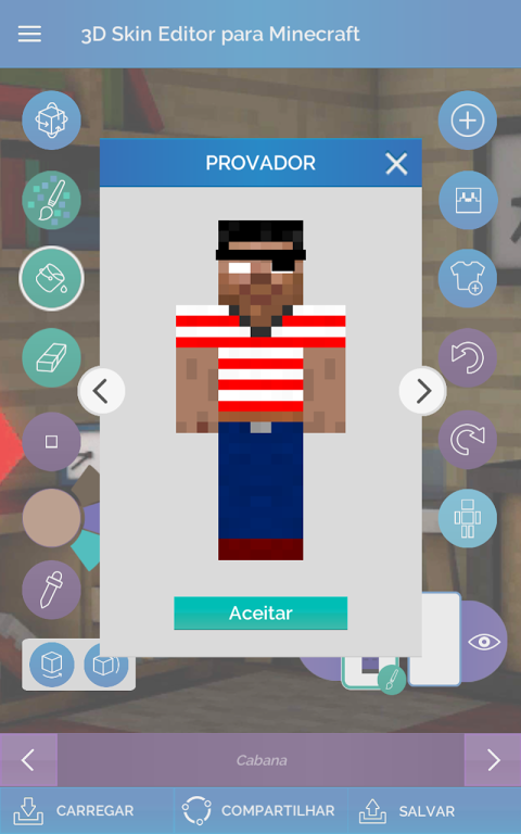 QB9's 3D Skin Editor for Minecraft Apk Download for Android- Latest version  2.1.4- com.qb9.skineditor