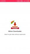 Mitron Video Downloader Without Watermark screenshot 0