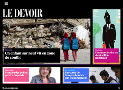 Le Devoir screenshot 0