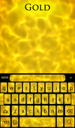 Gold Keyboard & Wallpaper screenshot 1