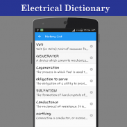 Electrical Dictionary screenshot 2