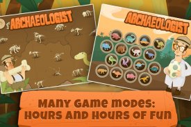 Dinosaurs for kids : Archaeologist - Jurassic Life screenshot 13