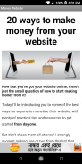 Make Money From Website screenshot 1