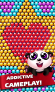 panda bubble shooter screenshot 1