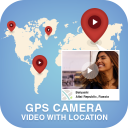 GPS Video Camera with Location icon