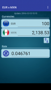 Euro x Mexican Peso screenshot 2