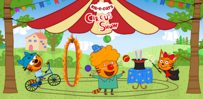 Kid-E-Cats: Gato & Gatos No Circo! Kids Games