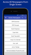 Estonia Newspapers App | Estonia News screenshot 0