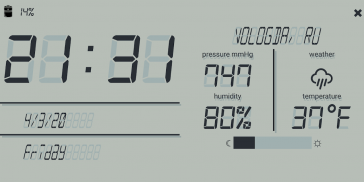 LCD talking night clock screenshot 0