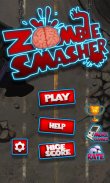 Smasher del Zombi Zombie Smash screenshot 5