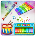 Piano and musical instruments for children Icon