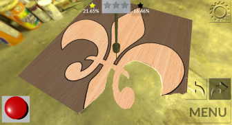 Entalhe em madeira 2 - artesanato simulador, Jogo screenshot 1