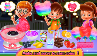 Glowing Cotton Candy Maker - Sweet Shop! screenshot 3