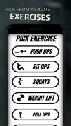 Exercise Tracker & Fitness Body Workout screenshot 0