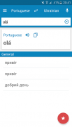 Portuguese-Ukrainian Dictionar screenshot 0