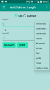Length Converter: convert mm,cm,m, feet,yard,mile screenshot 2