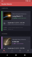 Rocket Watchr - SpaceX, NASA, etc. launch schedule screenshot 2