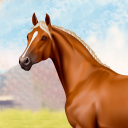 Horse Racing World Jumping 3D Icon