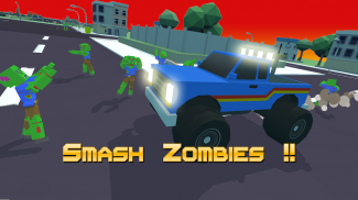 Confetti Drift - Zombie Pinata Smash Car Racing screenshot 0