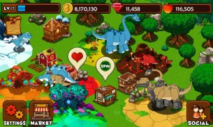 공룡 섬 - Dino Island screenshot 0