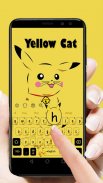 Yellow Cat Keyboard screenshot 2