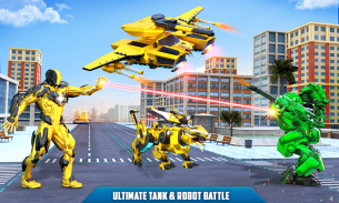 tank terbang membuat robot tank tempur: game singa screenshot 4