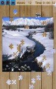 Snow Landscape Jigsaw Puzzles screenshot 0