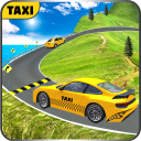 Modern Taxi Hill Drive Icon