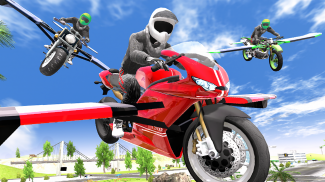 Flying Motorbike Simulator screenshot 5