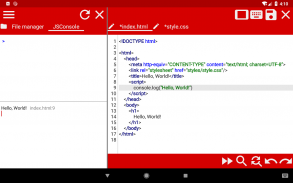 WebCode - html, css, js ide screenshot 9