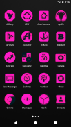 Pink and Black Icon Pack screenshot 1