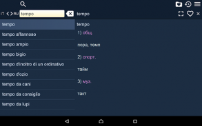 Russian Italian Dictionary screenshot 7