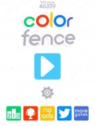 Color Fence - A Puzzle Game screenshot 0