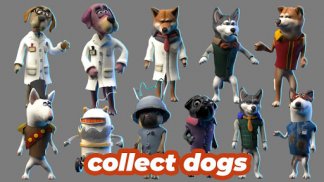 Prof. Woof - cute idle game with dogs and rockets screenshot 4