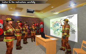 Escola bombeiro americano: formação herói resgate screenshot 7