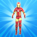 Super Hero Fight Battle Icon