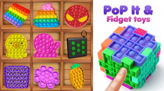 pop it fidget toy popop Bubble Calming ASMR Game screenshot 4