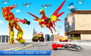 Horse Robot ATV Quad Bike Transform Robot Games screenshot 7