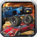 Monster car and Truck fighter Icon