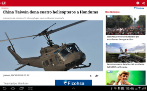 Diario La Prensa Honduras screenshot 2