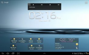 Digital World Clock Widget screenshot 0