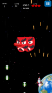 Space Shooter Emoji Invasion screenshot 0