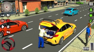 City Passenger Pickup Taxi Sim screenshot 5