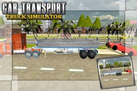 De voiture Transport Truck Sim screenshot 1