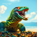Rồng Komodo: Trò Chơi Rồng Icon