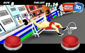 3D bodybuilding fitness game - Iron Muscle screenshot 2