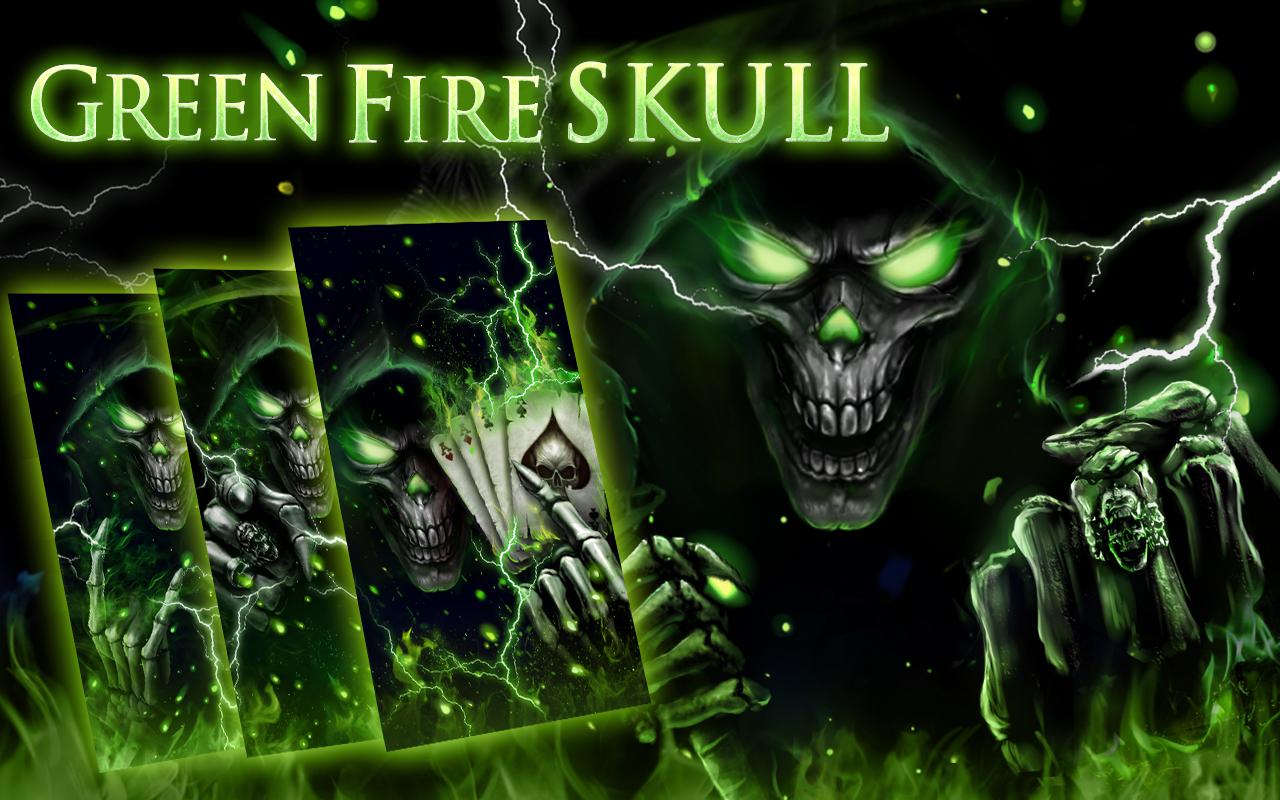 Wallpapers Skulls With Flames 58 images