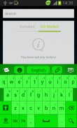 Tastatur-Grün screenshot 1