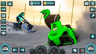 Snow Bike Racing Snocross Game screenshot 3